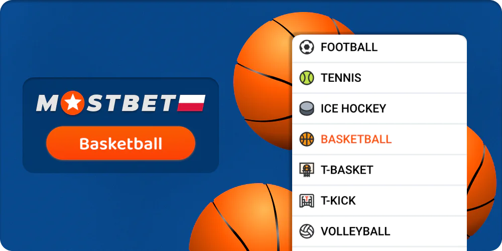 Obstawiaj zakłady na koszykówkę w Mostbet